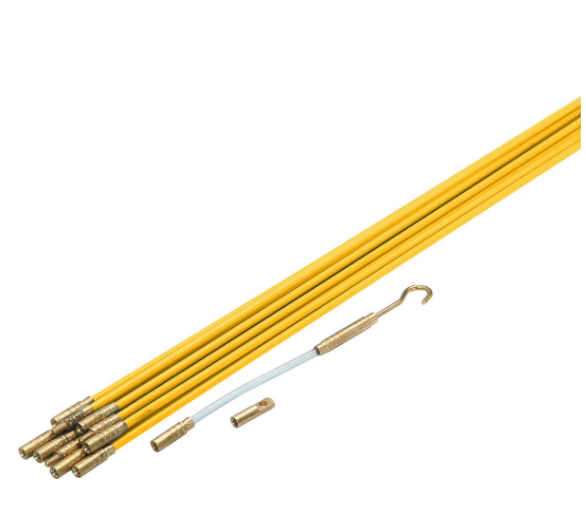 CEN-TECH 3/16 in. x 33 ft. Fiberglass Wire Running Kit